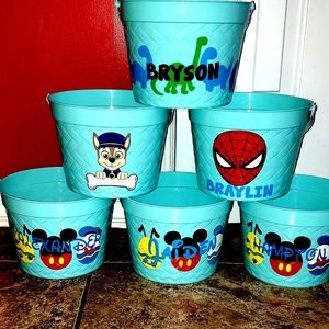 Personalized Easter Basket Paw Patrol